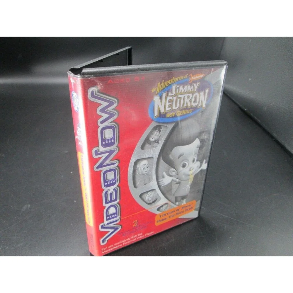 THE ADVENTURES OF JIMMY NEUTRON BOY GENIUS VIDEO NOW TESTED PLASTIC HAS TEARS